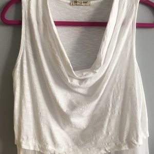 New Line White Sleeveless Tunic Top Never Worn